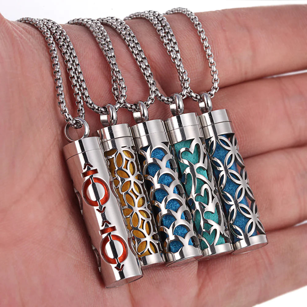 Scent Keeping Aromatherapy Pendant Necklace